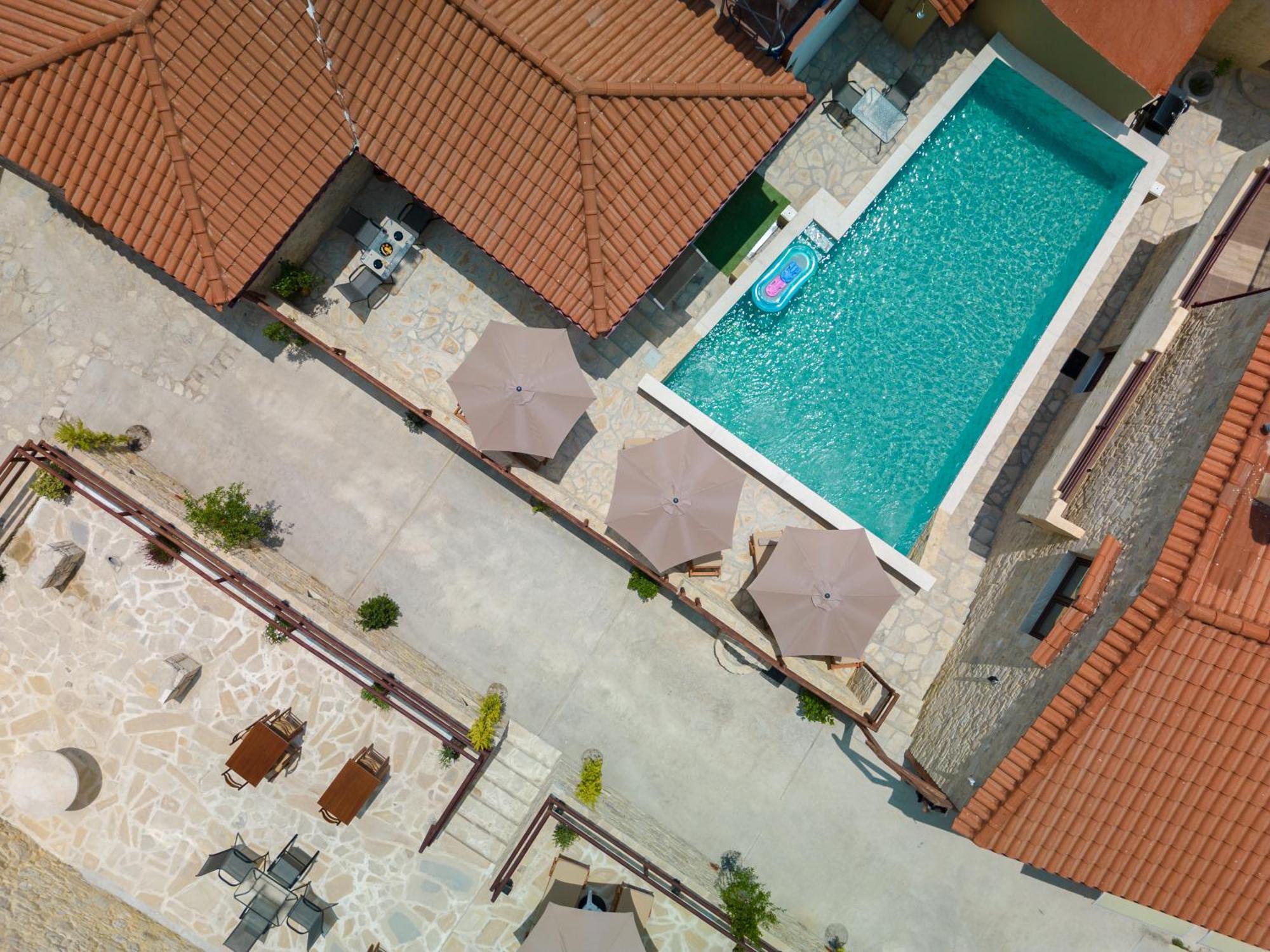 Draganigo Luxury Stone 40 Min From Matala Villa *